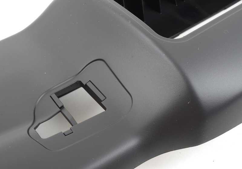 Cobertura superior del vierteaguas OEM 51447016664 para BMW Z4 E85. Recambio original BMW. Ideal para reemplazar la moldura plástica negra del parabrisas.