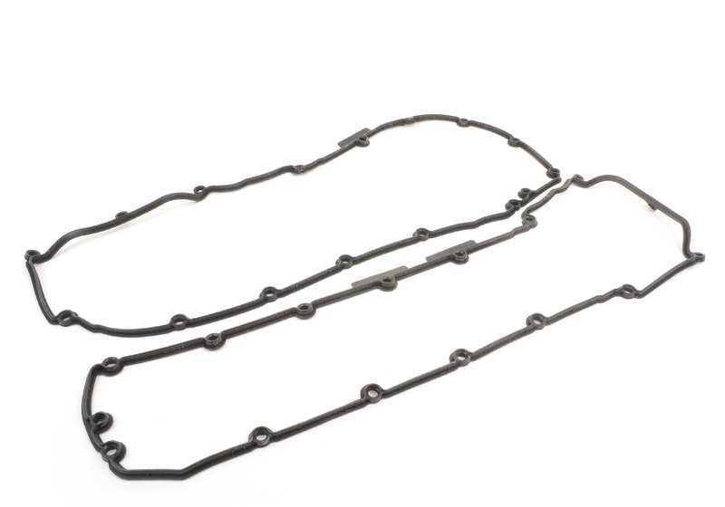 Juego de juntas de culata sin amianto OEM 11120392976 para BMW E60, E61, E63, E64. Compatible con motores específicos de 5 y 6 cilindros. Original BMW.
