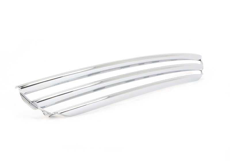Parrilla delantera del capó OEM 51137122473 para MINI R50, R53, Cabrio R52. Original MINI.