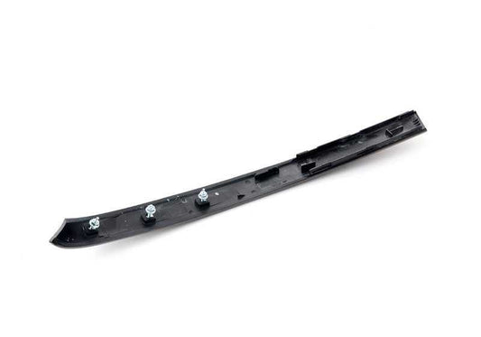 Moldura madera veta de álamo delantera izquierda OEM 51416959333 para BMW Serie 5 E60, E61. Original BMW.