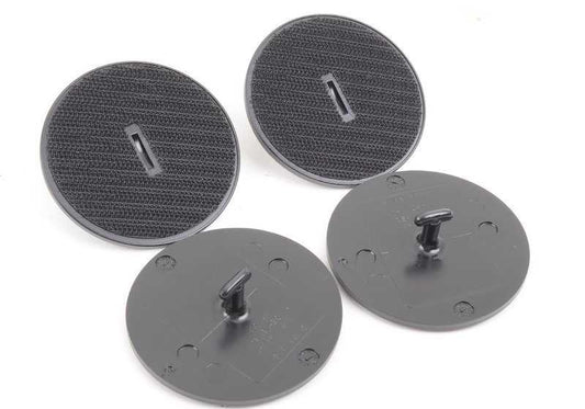 Alfombrillas M Performance traseras OEM 51472365219 para BMW Serie 5 F10, F11, F11 LCI, F10 LCI. Original BMW.