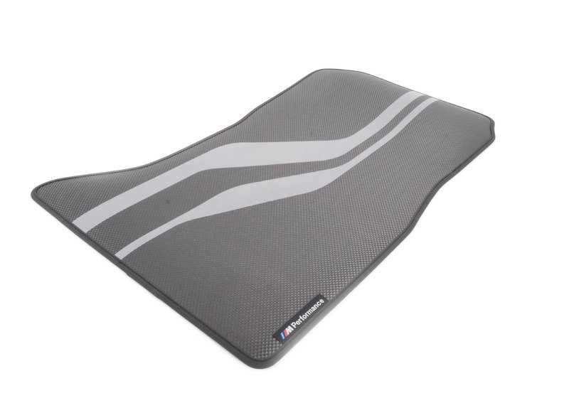 Alfombrillas delanteras M Performance OEM 51472365217 para BMW Serie 5 F10, F11, F10 LCI, F11 LCI. Original BMW.