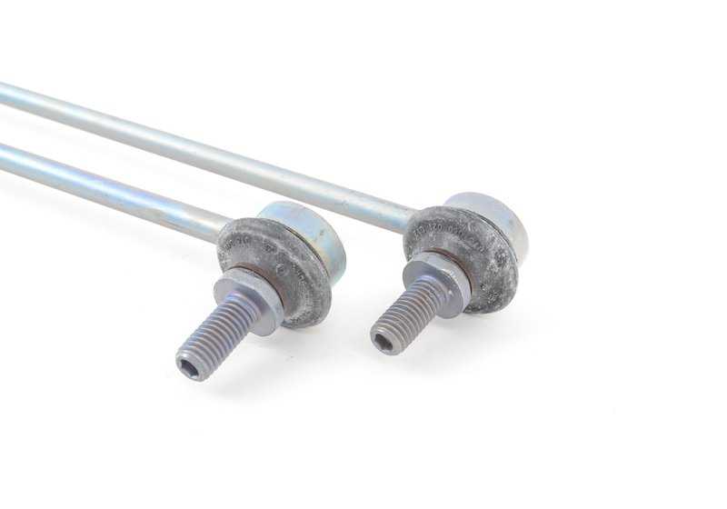 Kit de reparación bieletas delanteras OEM 31352318481 para MINI R50, R52, R53, R55, R56, R57, R58, R59. Incluye 2 bieletas y 4 tuercas. Original MINI.