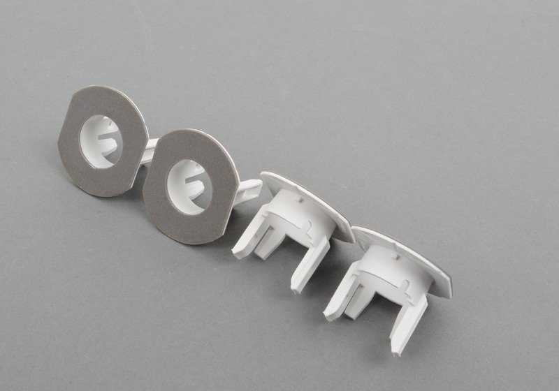 Soporte delantero para sensor de aparcamiento PDC OEM 51117256098 para BMW E92, E93. Original BMW.