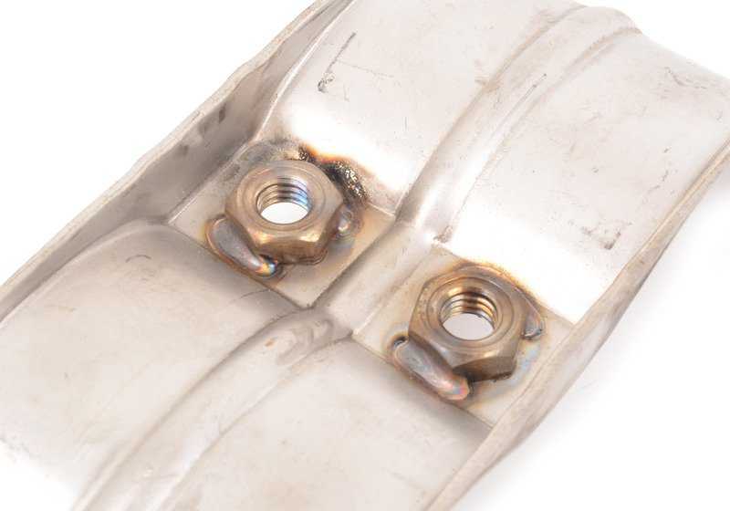 Abrazadera superior escape OEM 18201440287 para BMW E46, E83. Original BMW.