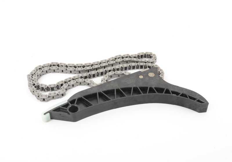 Cadena de distribución con guía tensora OEM 11317567500 para BMW F07, F10, F11, F12, F13, F01, F02, F04, E70, E71, E72. Original BMW.
