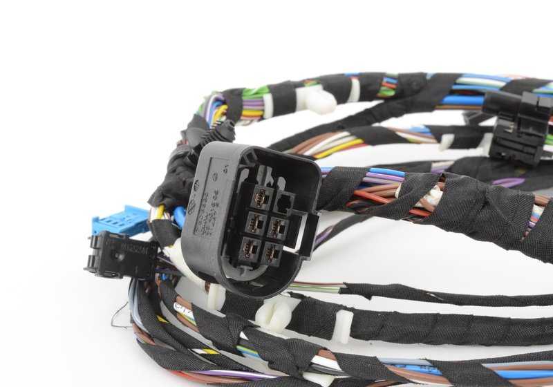 Cableado de puerta lado conductor OEM 61129315113 para BMW F25 y F26. Original BMW.