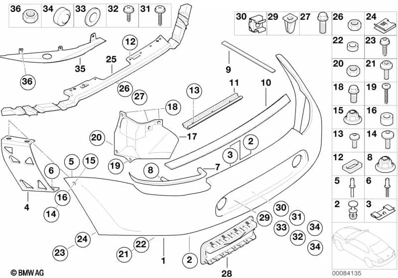Tuerca hexagonal OEM 07119921051 para BMW Z8 (E52) y motos BMW K1200GT, R1200RT, R900RT. Original BMW y BMW Motorrad.