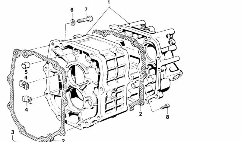 Junta sin amianto OEM 23121222359 para BMW E30, E12, E28, E24, E23. Compatible con modelos como 320i, 320is, M3, 525, y más. Repuesto original BMW.