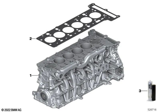 BMW F20N, F21N, F22, F23, F30N, F31N, F34N, F32, F33, F33, G30, G31, G38, G32, G32, G11, G11, G11, G11, G01, G02, G02, BMW original