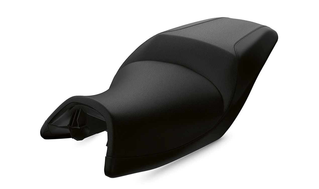 Asiento alto OEM 52538551586 para motos BMW K1600 Bagger (2017-2021). Original BMW Motorrad.