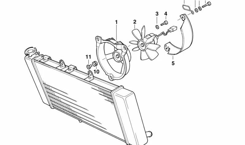 Mangueira de borracha OEM 17402345050 para motocicletas BMW F 650, R 1100 R, R 850 R... e muito mais. Originais BMW Motorrad.