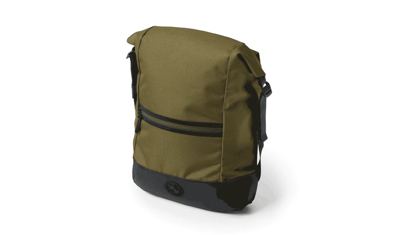 Bolso lateral impermeável OEM 77495A756E6 para motocicletas BMW R nineT, G 310 GS, G 310 R... e muito mais. Originais BMW Motorrad.