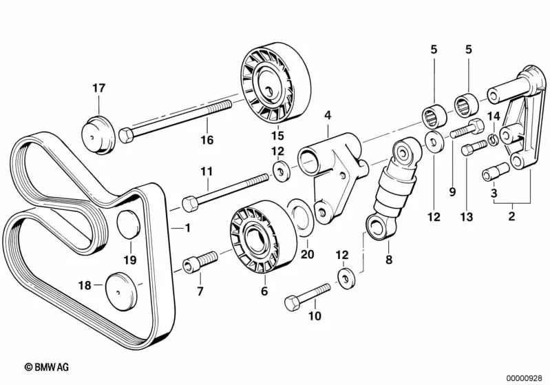 Arruela OEM 11287835130 para BMW E36, E46, E34, E39... e muito mais. BMW genuíno.