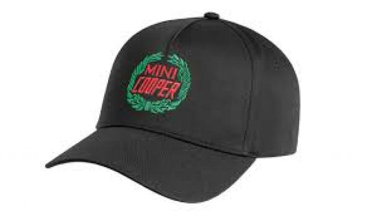 Gorra Mini Vintage Logo Negro. Original Recambios