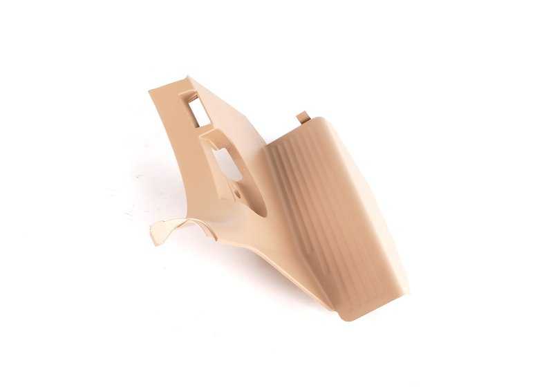 Revestimiento lateral delantero izquierdo OEM 51438238513 para BMW Serie 3 E46 (03/1998 - 08/2006) color HELLBEIGE. Original BMW.
