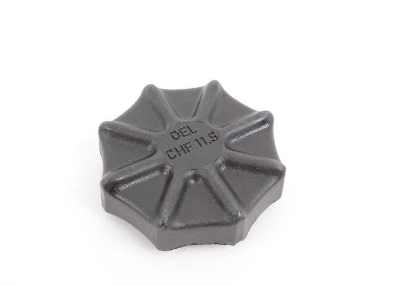 Tapa cierre depósito dirección OEM 32411141027 para BMW E34, E32, E38, E31. Compatible con sistemas hidráulicos como servodirección. Recambio original BMW.