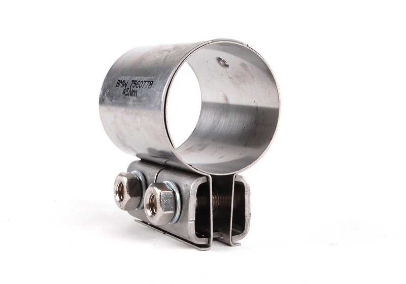 Manguito de unión para escape (ø 55 mm) OEM 18307560778 para BMW E81, E82, E87, E88, F20, F21, F40, F70, F22, F44, F45, F46, U06, F74, E30, E36, E90, E91, E92, E93, F30, F31, F34, F32, F33, F36, E28, E34, E39, E60, E61, E63, E64, E38, E65, E66, E31