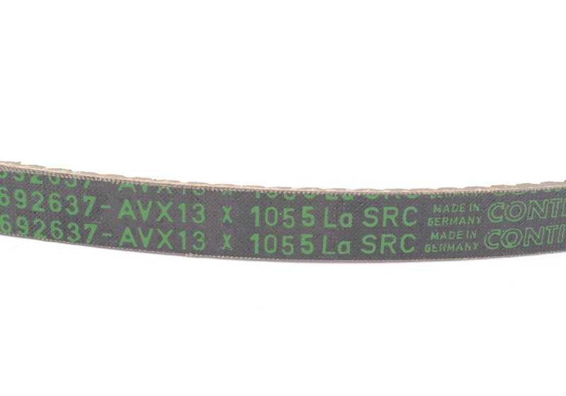 Correa trapezoidal OEM 11231711090 para BMW E30, E12, E28, E34, E24, E23, E32. Original BMW.