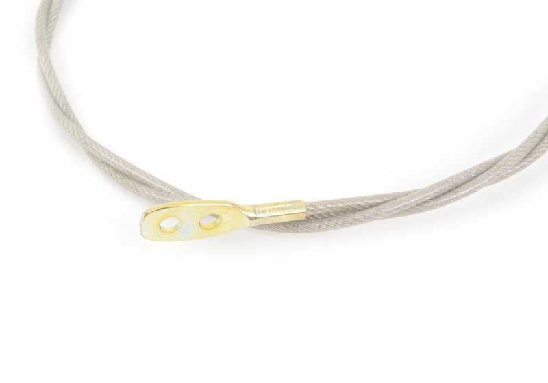 Cable de apertura del techo solar OEM 54318135279 para BMW E36 (316i, 318i, 318is, 320i, 323i, 325i, 328i, M3). Original BMW.