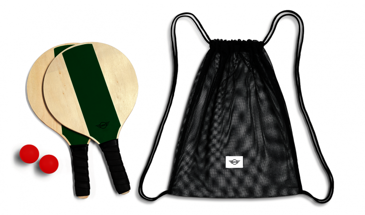 Pack Mini Tenis De Playa Gr / Blk Cor. Original Recambios