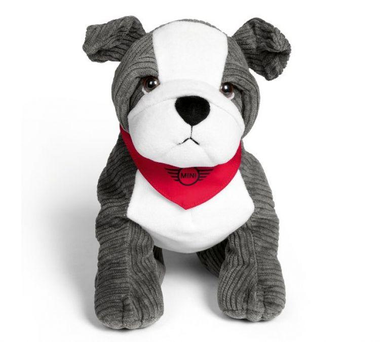 Peluche Mini Bulldog 2.0 Gris / Blanco. Original Recambios