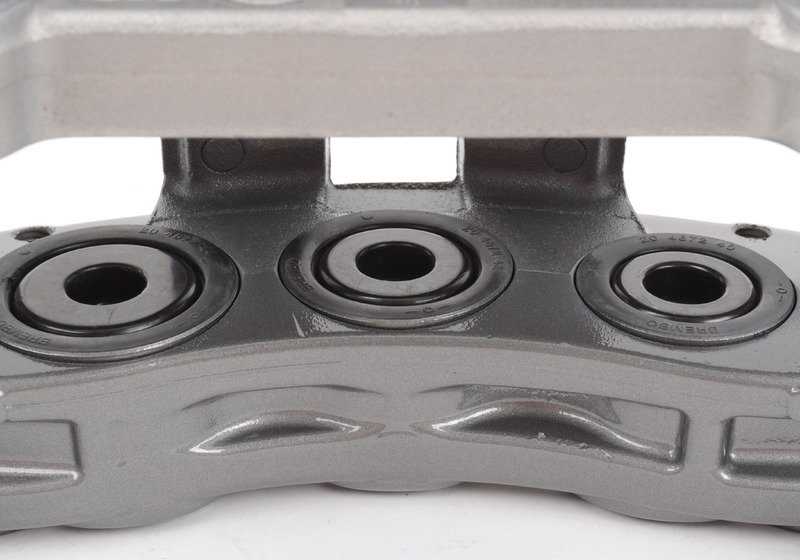Pinza de freno delantera derecha OEM 34106786060 para BMW E82, E88. Original BMW.