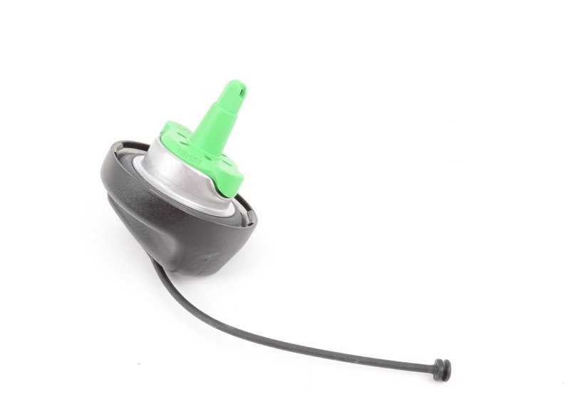 Tapón de depósito de combustible OEM 16117238235 para BMW E81, E82, E87, E88, E90, E91, E92, E93, E60, E61, F01, F02, F04, E83, E70, F15, E71, E72, F16. Original BMW.