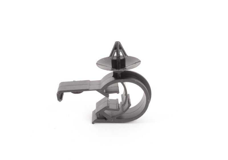 Soporte sujetacables OEM 61136954775 para BMW E81, E82, E87, E88, F20, F21, G42, G87, E90, E91, E92, E93, F30, F31, F34, G20, G21, G28, G80, G81, F32, F33, F36, F82, G22, G23, G26, G82, G83, E84, E89, i3 I01, I12, I15, I20. Original BMW.