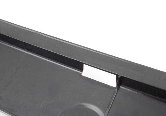 Guía inferior central OEM 51127155447 para BMW E65, E66. Recambio original BMW.