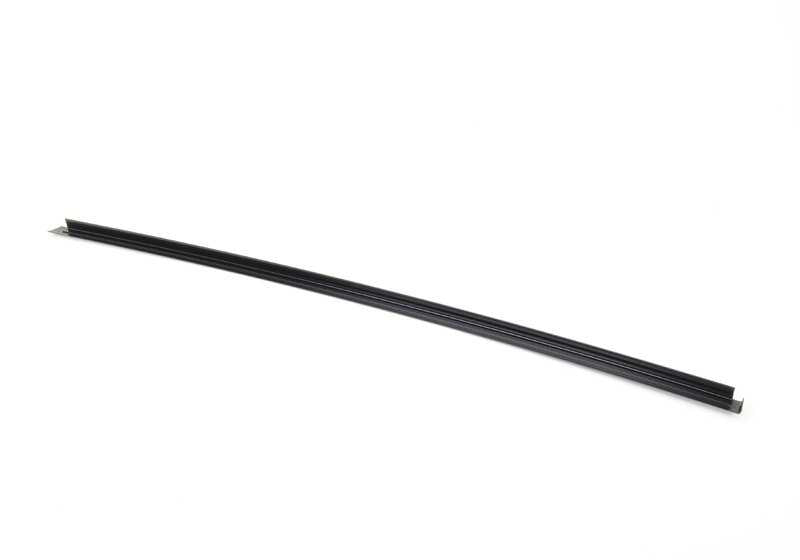 Moldura del marco de la ventana de la puerta trasera izquierda para BMW F26 (OEM 51357335677). Original BMW.