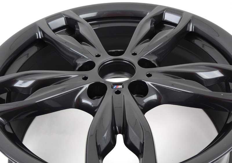 Llanta de aleación original BMW M Doble Radio 436 Orbitgrey 18" 7,5J ET45 OEM 36117847413 para BMW F20. Compatible con varios motores y versiones. Original BMW.
