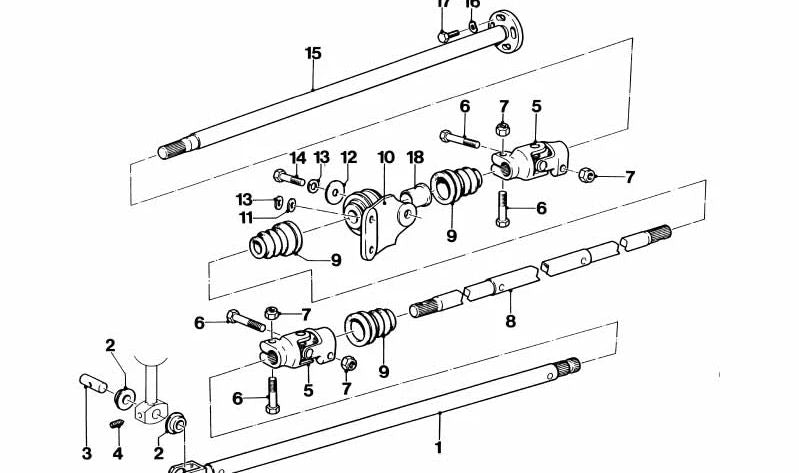 Varilla de cambio OEM 25112161066 para BMW E30, E34, E36, E46, E39, E60, E90, E92, E93, F10, F30, F32, F36, G20, X1, X3, X5, Z3, Z4 y más. Pieza original BMW para palanca de cambios.