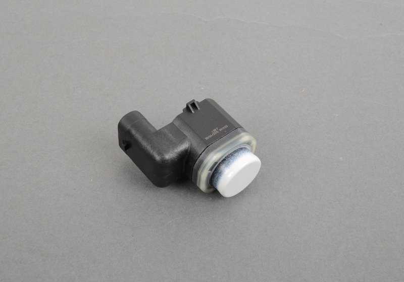 Sensor de estacionamento traseiro PDC OEM alpino branco 66209142211 para BMW E60, E61, E63, E64, E70, E71, E72, E83. BMW original.