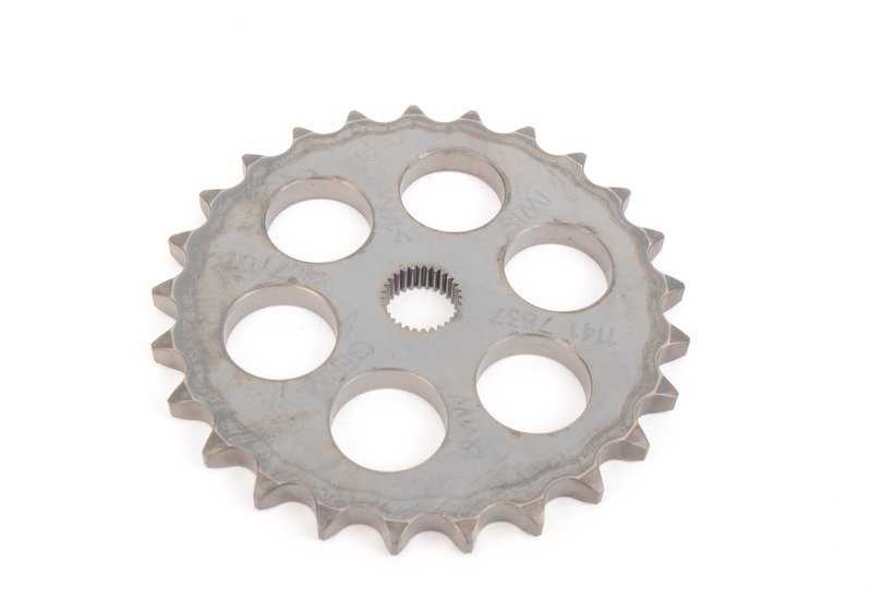 Piñón de transmisión bomba de aceite OEM 11417837467 para BMW E60, E61, E63, E64. Original BMW.