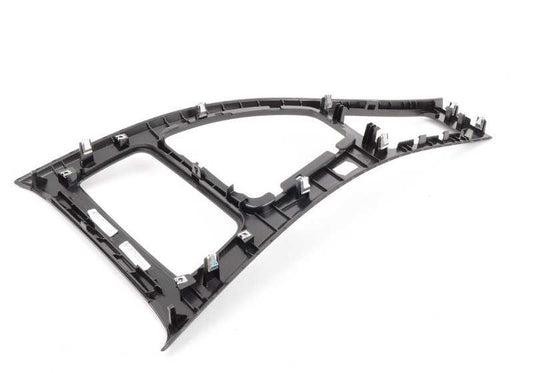 Embellecedor consola central OEM 51166982642 para BMW E90, E91, E92, E93. Original BMW.
