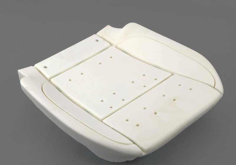 Cojín interior asiento activo en cuero OEM 52108234867 para BMW Serie 5 E39 y Serie 7 E38. Pieza original BMW.
