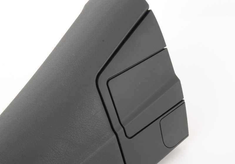 Revestimiento lateral trasero izquierdo superior para BMW E46 (OEM 51438240785). Original BMW