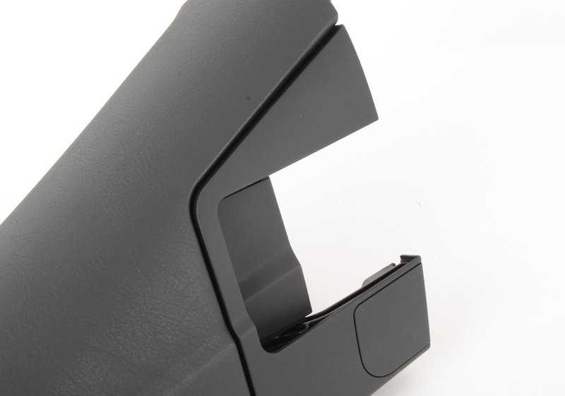 Revestimiento lateral trasero izquierdo superior para BMW E46 (OEM 51438240785). Original BMW