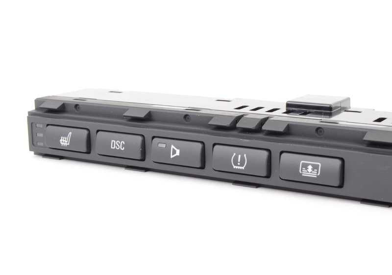 Módulo de interruptores consola central OEM 61316925512 para BMW E46 (318i, 320i, 323i, 325i, 328i, 330i, M3). Original BMW.