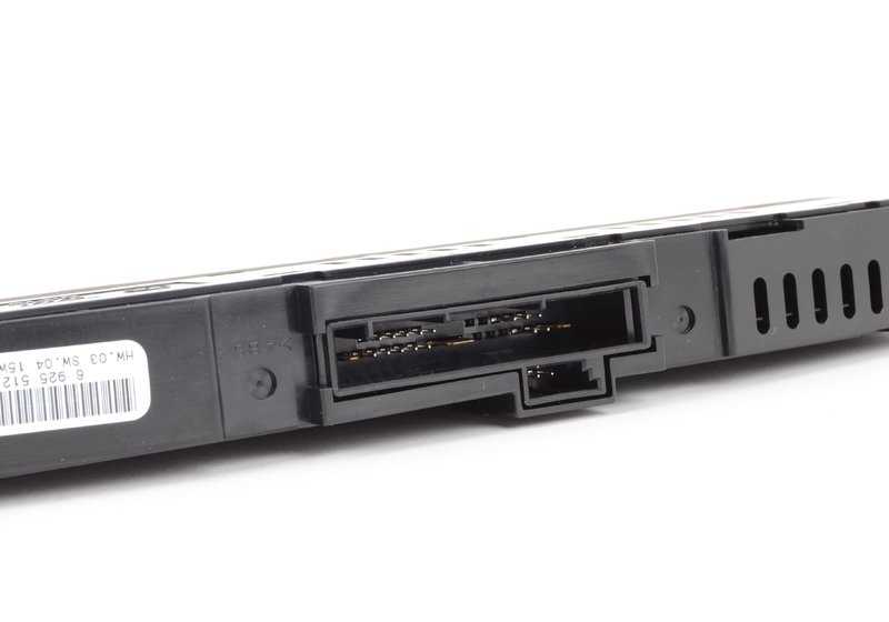 Módulo de interruptores consola central OEM 61316925512 para BMW E46 (318i, 320i, 323i, 325i, 328i, 330i, M3). Original BMW.