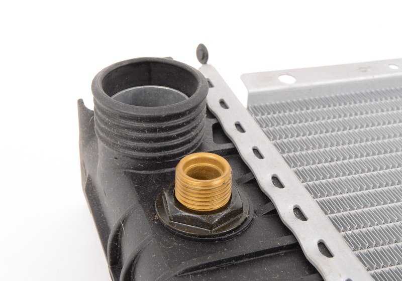 Radiador con enfriador de aceite de transmisión OEM 17112241913 para BMW E30 (316, 316i, 318i, 320i, 325e, 325i, M3). Original BMW
