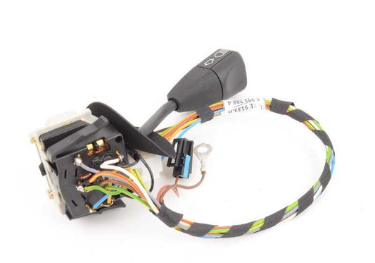 Interruptor de luces e intermitentes OEM 61311393288 para BMW E30, E28, E24, E23, E21. Control de intermitentes, luces cortas y largas. Original BMW.