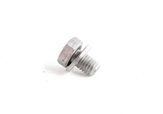 Tornillo hexagonal con arandela M8X12 OEM 07119900271 para BMW E36, E46, E39, E60, E61, E38, X5 E53, Z3, Z8. Original BMW.