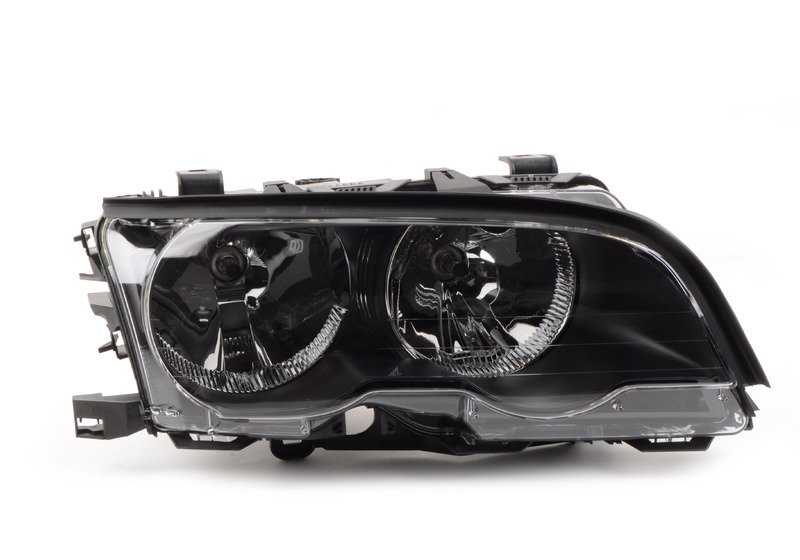 Faro delantero derecho OEM 63126904280 para BMW Serie 3 E46. Original BMW