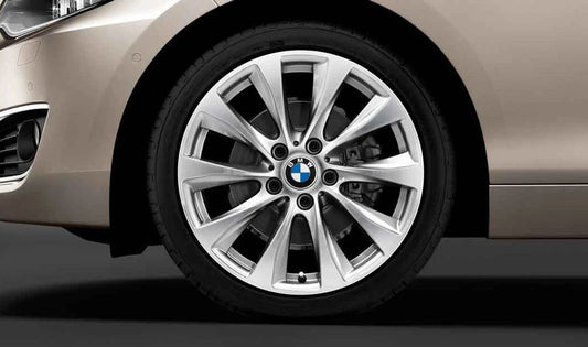 V -Peiche 387 Roues en alliage pour BMW Series 1 F20, F21, série 2 F22, F23 (OEM 36116796216). BMW d'origine