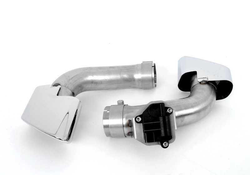 Embellecedor de escape M Performance OEM 18302358257 para BMW F16. Original BMW.