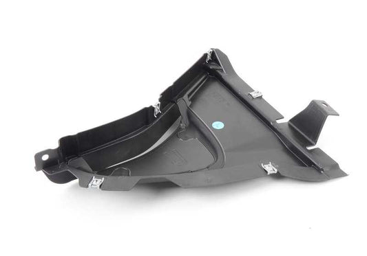 Cubierta inferior derecha OEM 51758049296 para BMW F07 y F07N. Pieza original BMW. Ideal para zona del paso de rueda, fácil de buscar como tapa o cubierta lateral inferior.