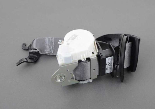 Cinturón de seguridad delantero izquierdo con limitador OEM 72119160103 para BMW E90 {316d, 316i} todos los modelos compatibles. Original BMW.