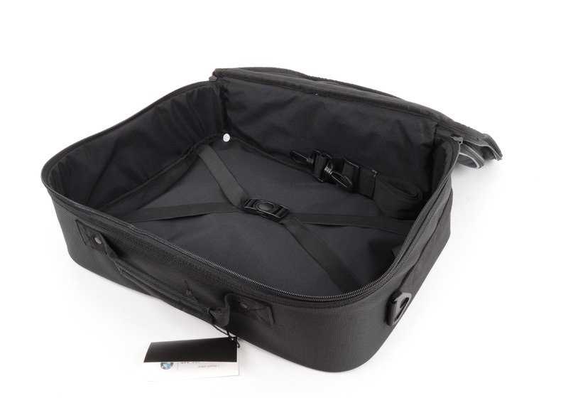 Bolsa interior derecha para maleta lateral de moto OEM 72605590042 para BMW Motorrad R248, R50. Original BMW.